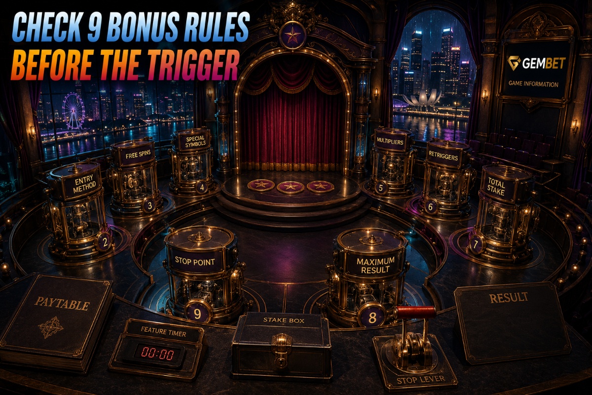 Bonus rounds explained through nine feature checks
