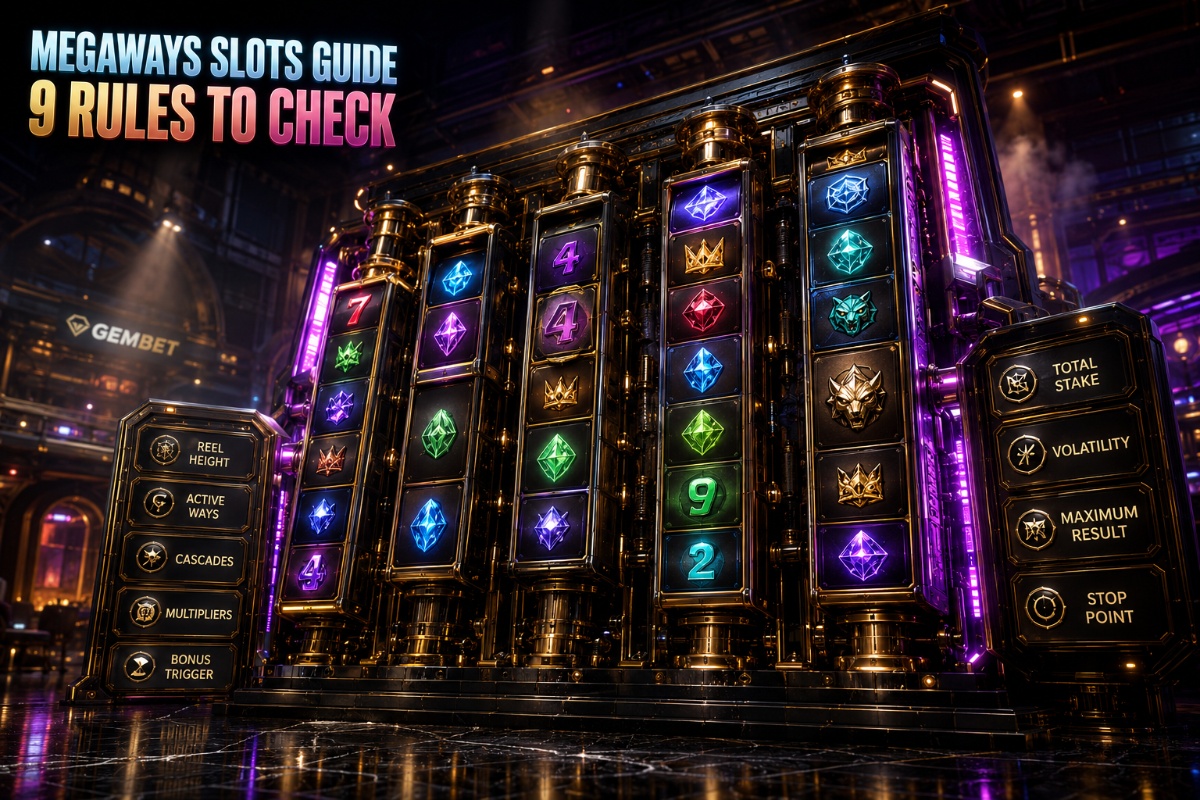 Megaways slots guide showing nine mechanics to check