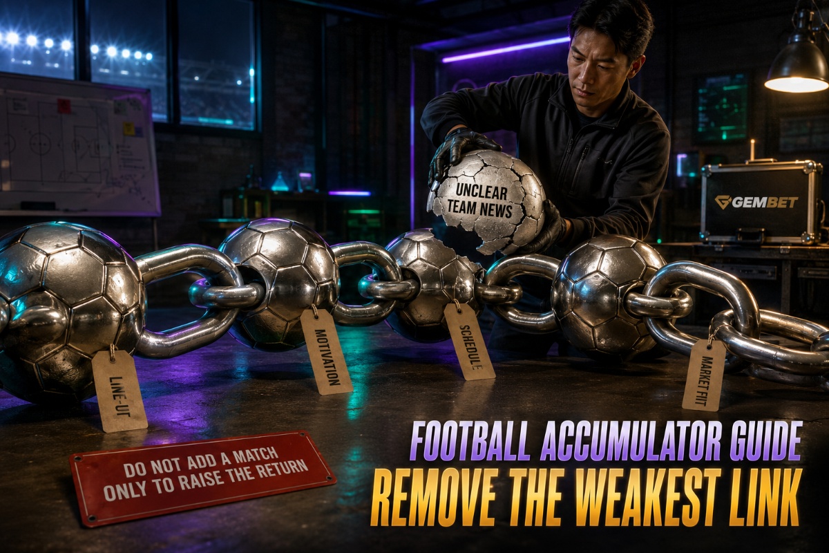 Football accumulator guide selection stress test before placing a multi-match bet
